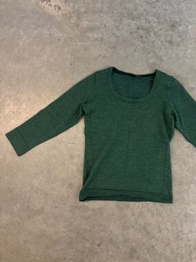 The Limited Dark Green Top